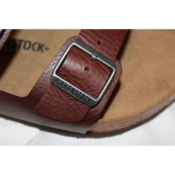 BIRKENSTOCK MEN'S MILANO BS VINTAGE WOOD ROAST EU 45 US 12 REGULAR NIB - Picture 3 of 8